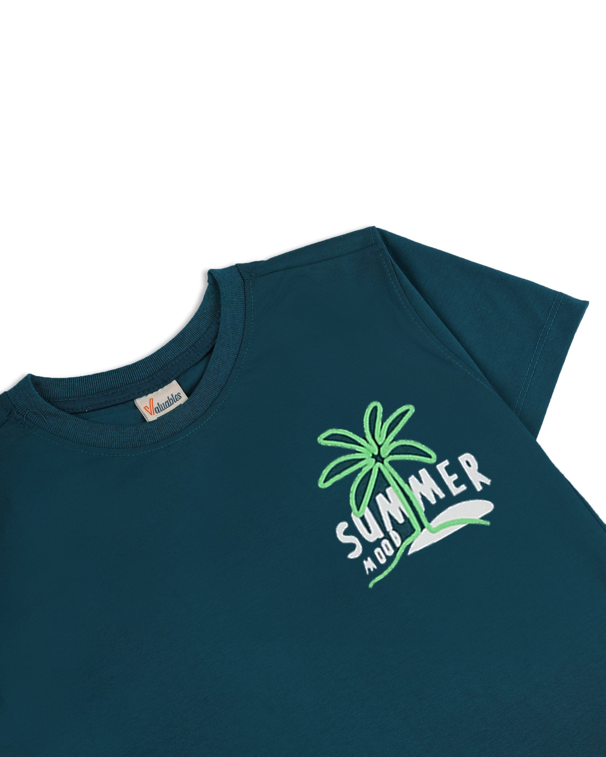 Valuables Boys' Half Sleeves T-Shirt