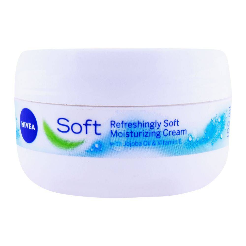 Nivea Soft Refreshingly Soft Moisturizing Cream 100ml, Creams & Lotions, Nivea, Chase Value