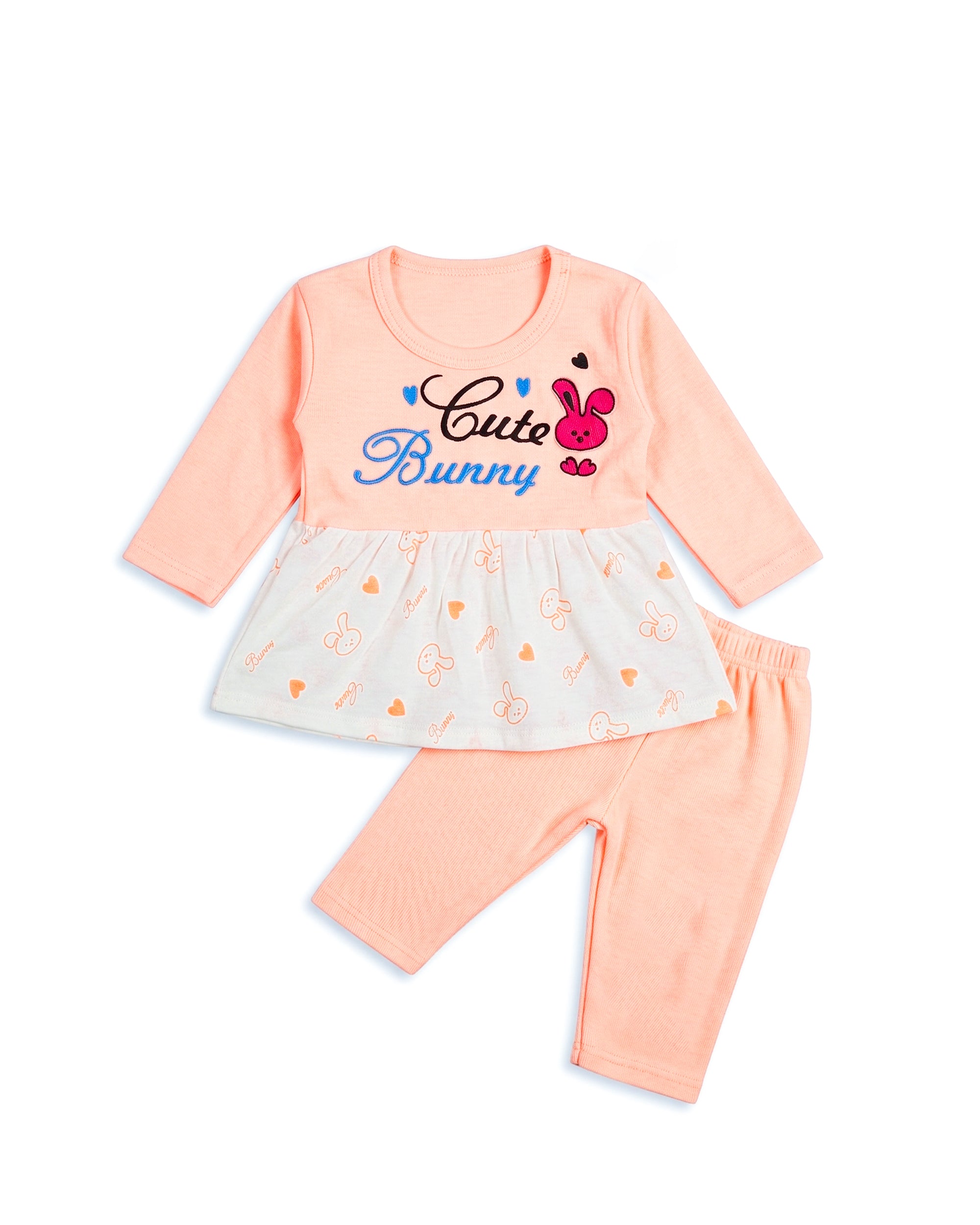 Newborn Girls Full Sleeves Suit