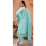 Women Kohenoor Lawn Self Jacquard Schiffli Embroidered Unstitched 3Pcs Suit - 8, Women, 3Pcs Shalwar Suit, Noor Jahan, Chase Value