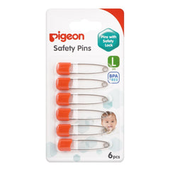 Pigeon Safety Pins 6pcs K-881, Kids, Feeding Supplies, Chase Value, Chase Value