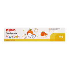 Pigeon Orange Flavour Children Toothpaste, 45g, Baby Care, Pigeon, Chase Value