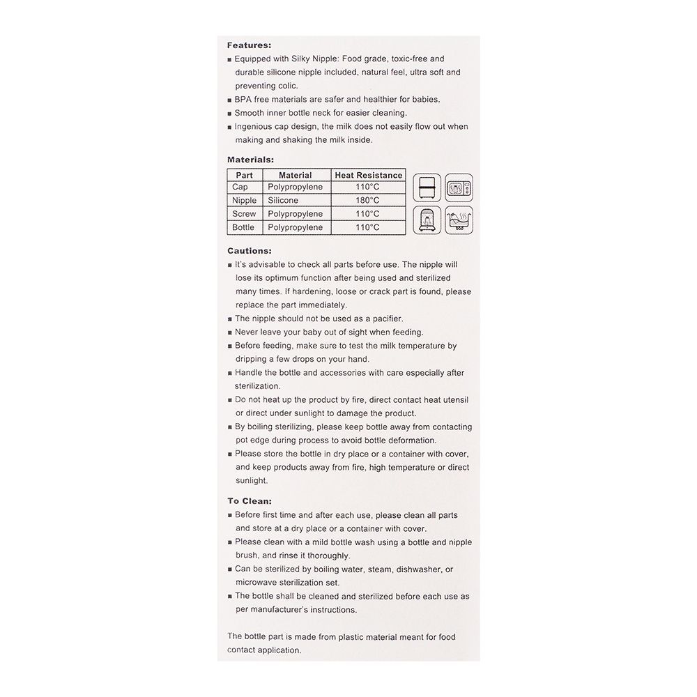 Farlin Silky PP Standard Neck, Feeding Bottle, 3m+, 240ml/8oz, Pink, AB-41017-G, Infants Accessories, Farlin, Chase Value