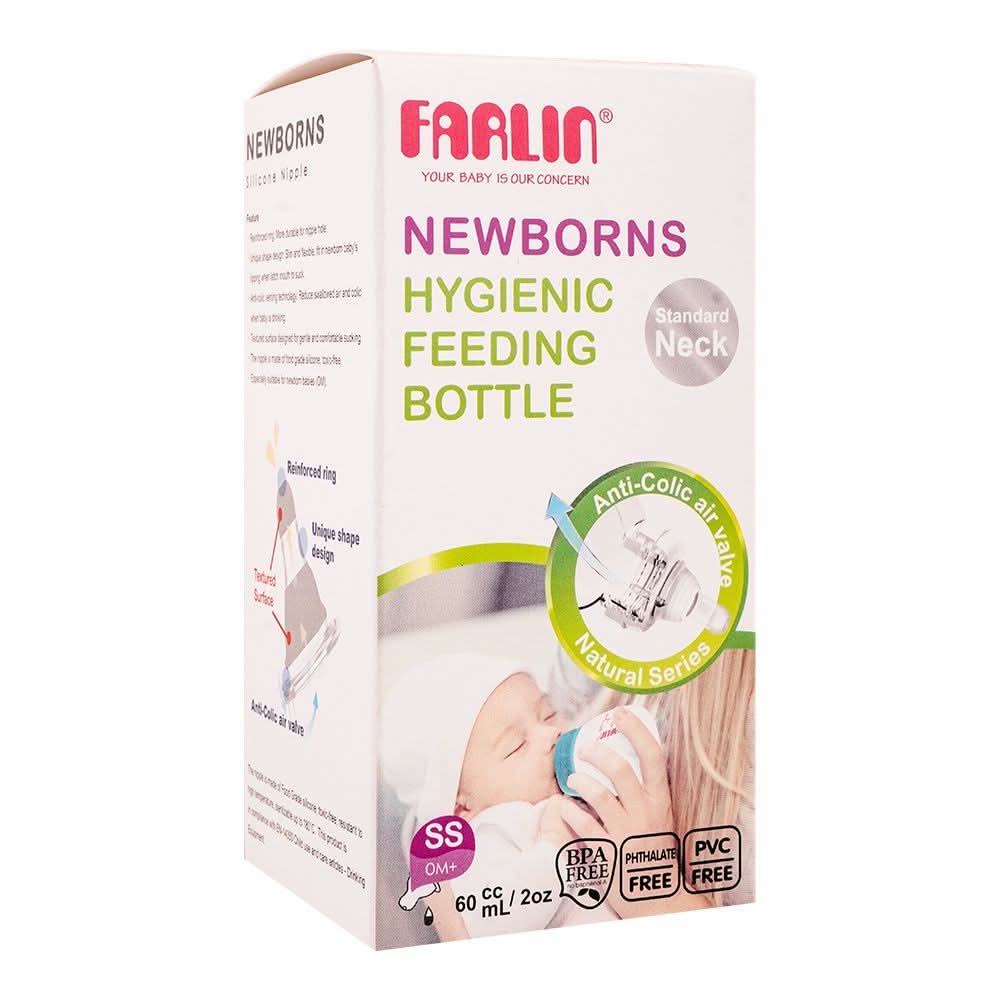 Farlin Newborn Feeding Bottle, 0m+, 60ml2oz, AB-41020, Infants Accessories, Farlin, Chase Value