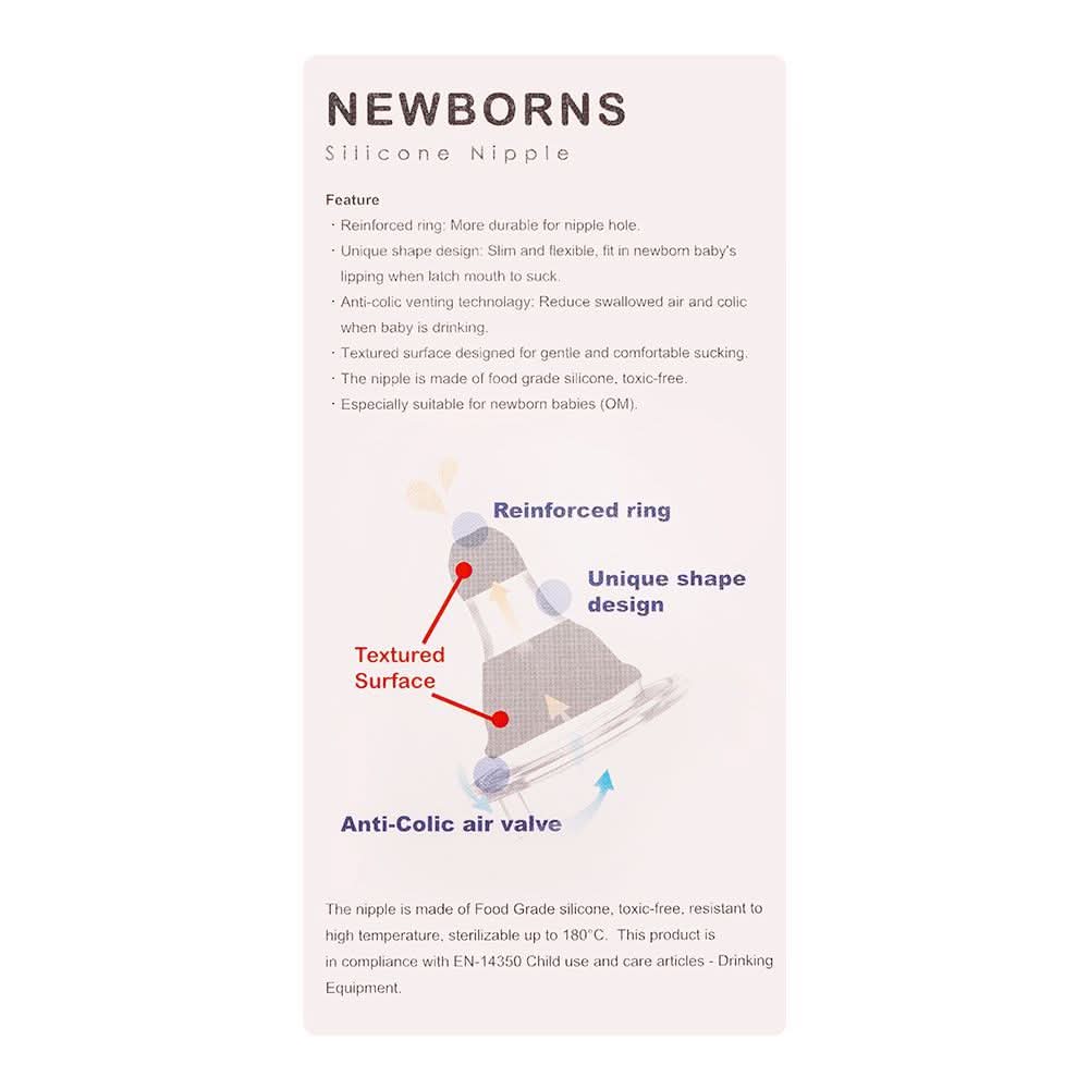 Farlin Newborn Feeding Bottle, 0m+, 60ml2oz, AB-41020, Infants Accessories, Farlin, Chase Value