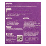 Farlin Natural Fit Silicone Pacifier, 0m+, BA-10023, Infants Accessories, Farlin, Chase Value