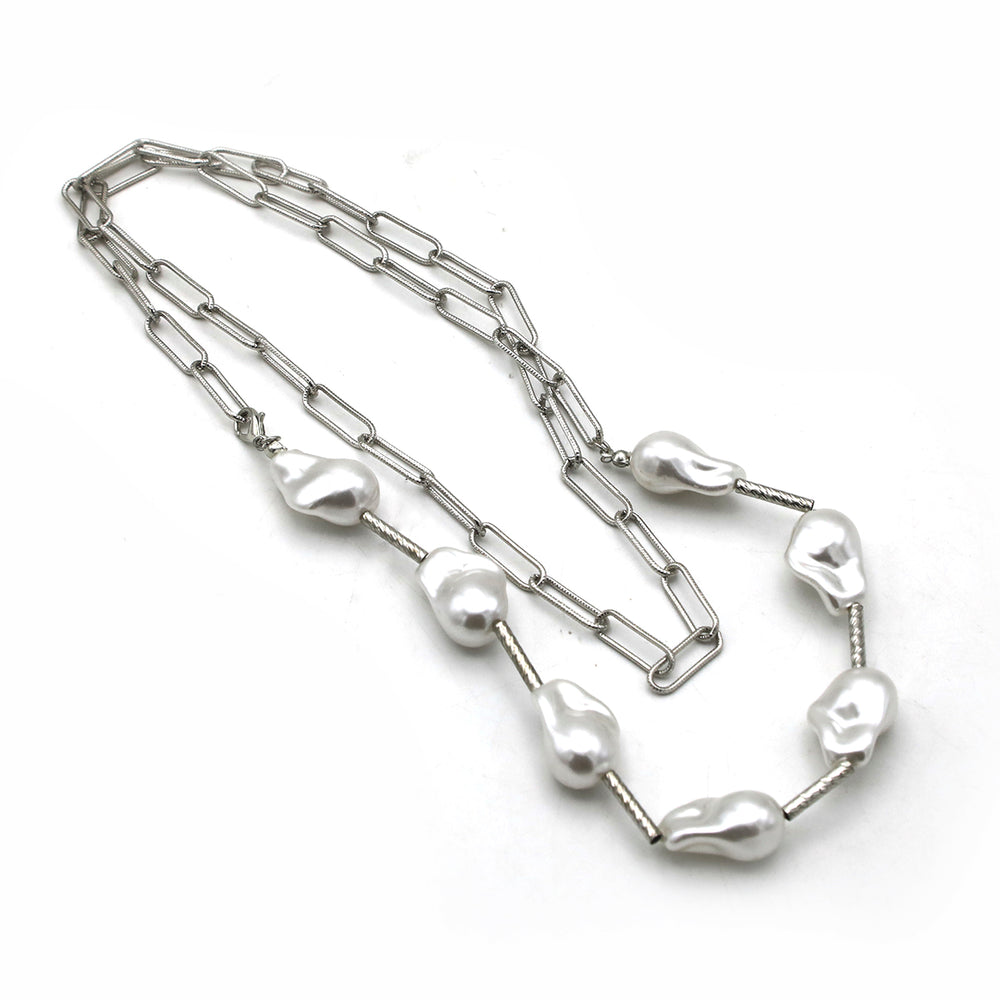 Women's Fancy Mala Set - Silver, Women Chains & Lockets, Chase Value, Chase Value