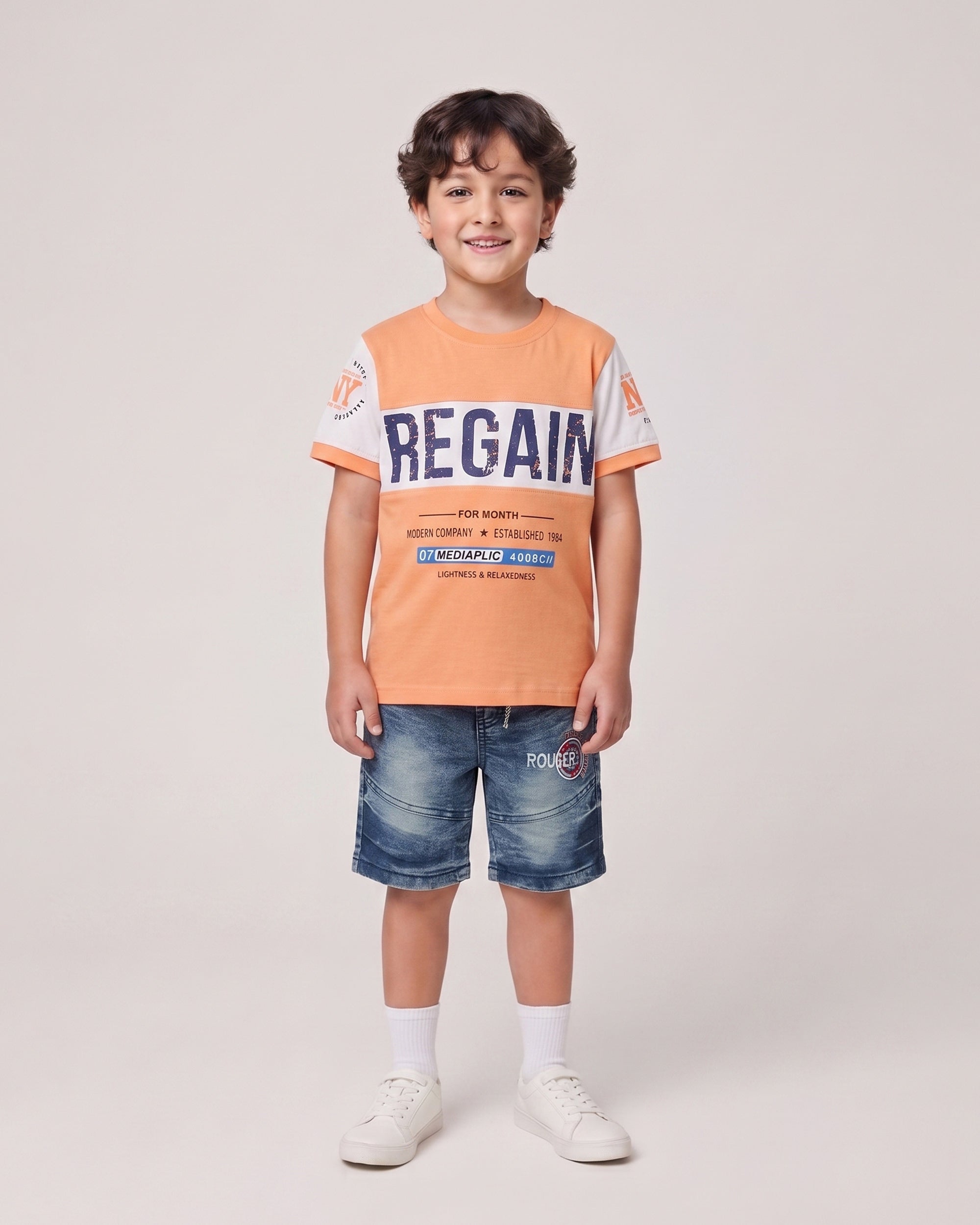 Boys Half Sleeves Suit