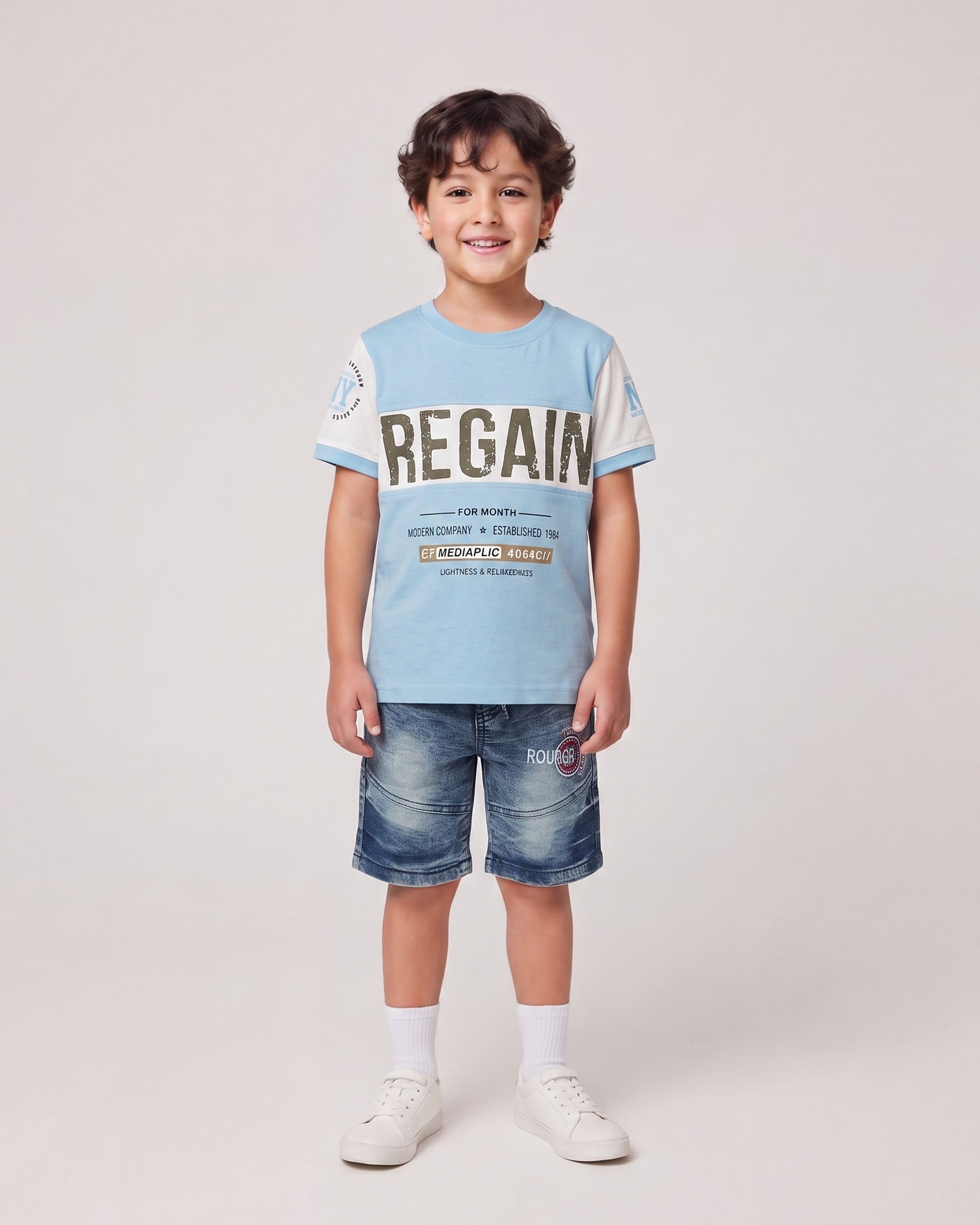 Boys Half Sleeves Suit