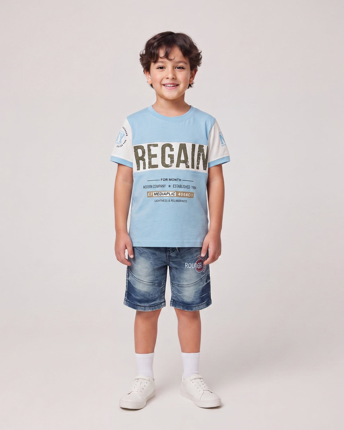 Boys Half Sleeves Suit