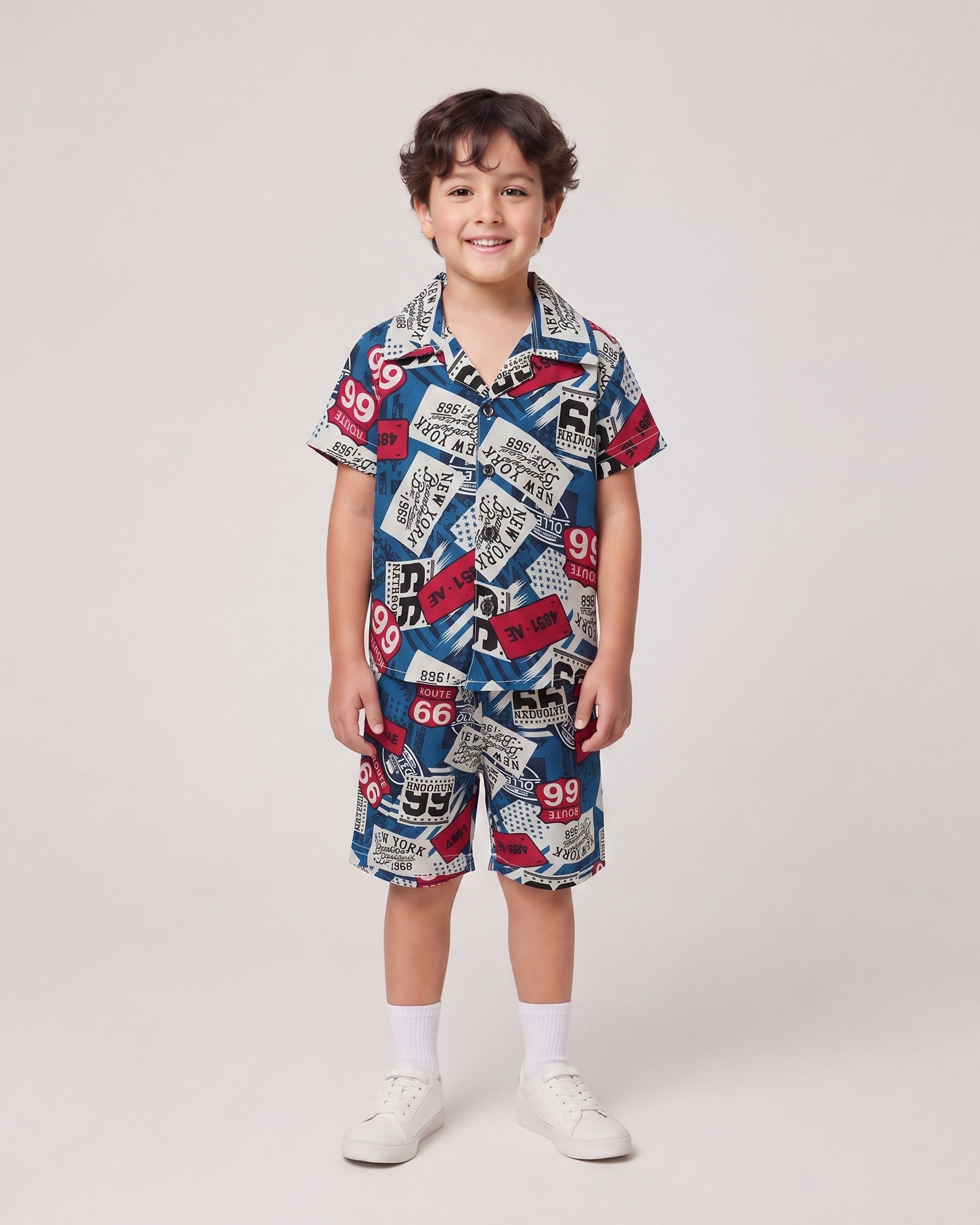 Boys Half Sleeves Suit