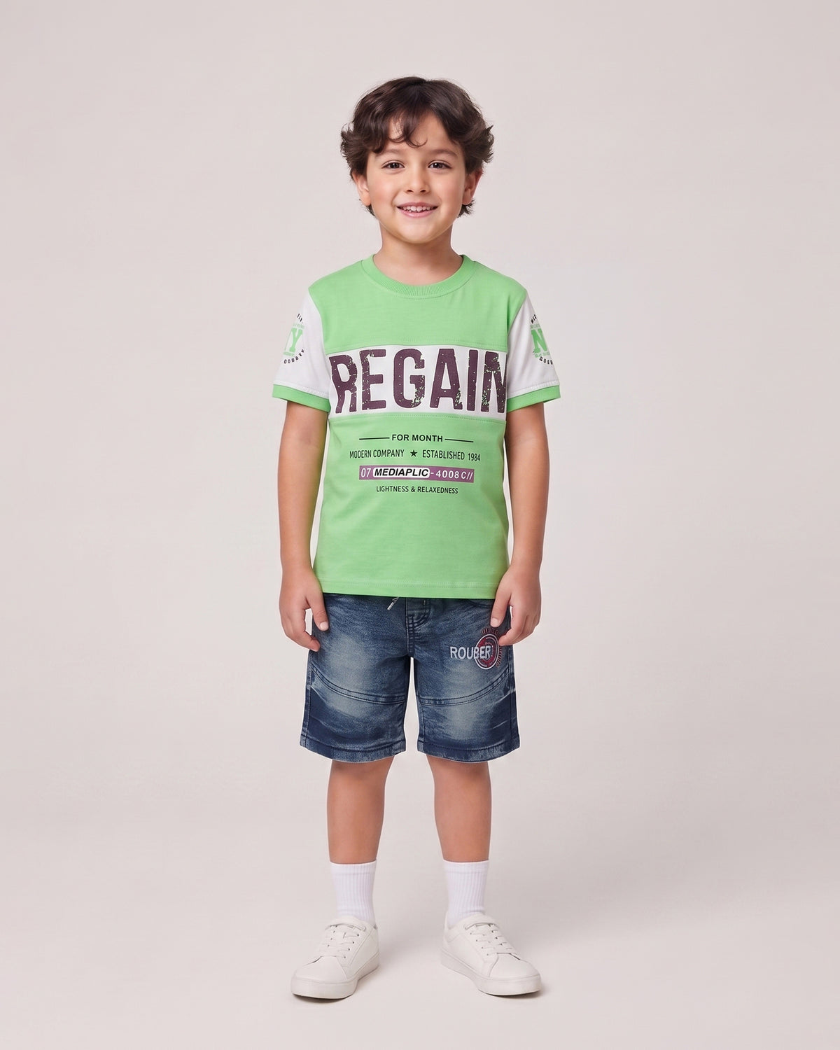 Boys Half Sleeves Suit
