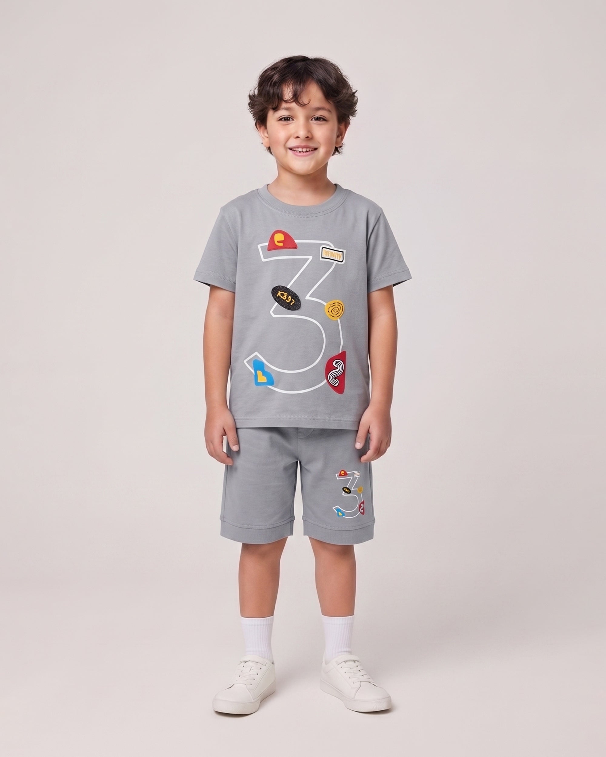 Valuables Boys' Half Sleeves Suit