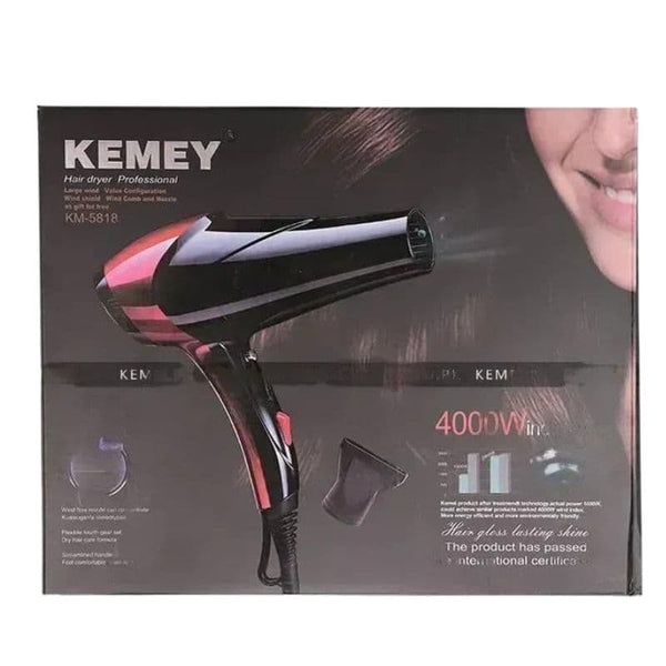Kemei Hair Dryer KM-5818, Hair Dryer, Kemei, Chase Value