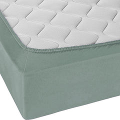 Double Bed Fitted Sheet Jersey - L-Green, Double Size Bed Sheet, Chase Value, Chase Value