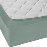 Single Bed Fitted Sheet Jersey - L-Green, Single Size Bed Sheet, Chase Value, Chase Value