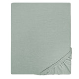 Double Bed Fitted Sheet Jersey - L-Green, Double Size Bed Sheet, Chase Value, Chase Value