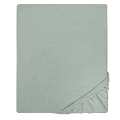 Double Bed Fitted Sheet Jersey - L-Green, Double Size Bed Sheet, Chase Value, Chase Value