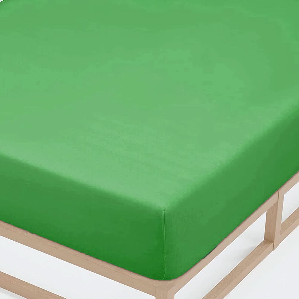 Single Bed Sheet - Light Green, Single Size Bed Sheet, Chase Value, Chase Value