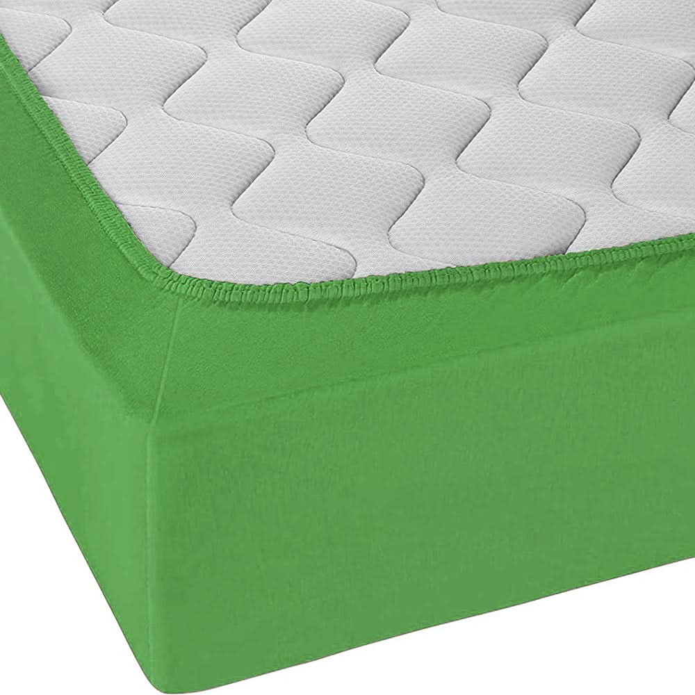 Single Bed Sheet - Light Green, Single Size Bed Sheet, Chase Value, Chase Value