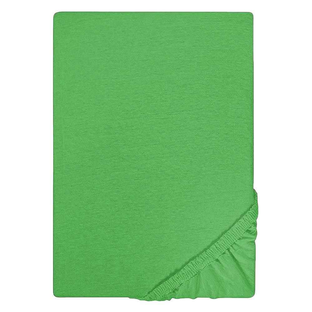 Single Bed Sheet - Light Green, Single Size Bed Sheet, Chase Value, Chase Value