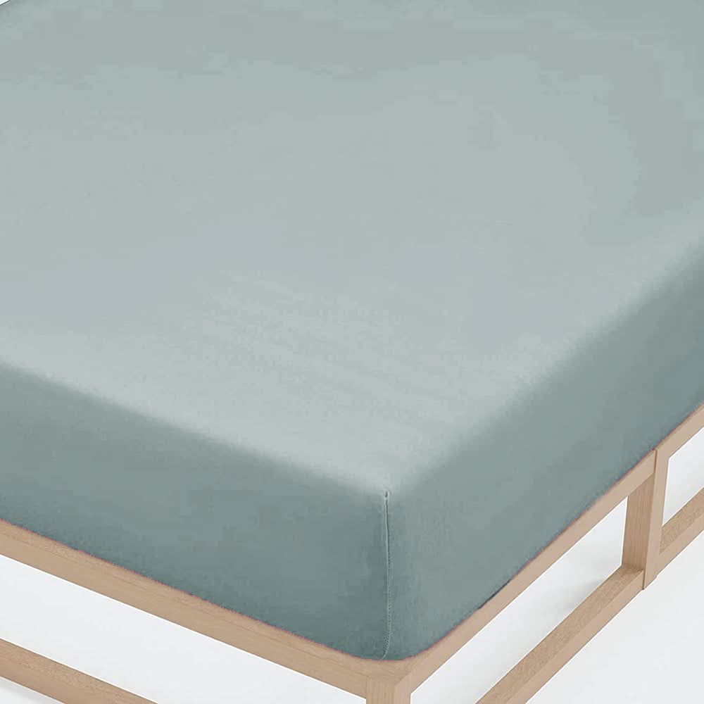 Single Bed Sheet - Light Blue, Single Size Bed Sheet, Chase Value, Chase Value