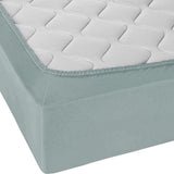 Single Bed Sheet - Light Blue, Single Size Bed Sheet, Chase Value, Chase Value