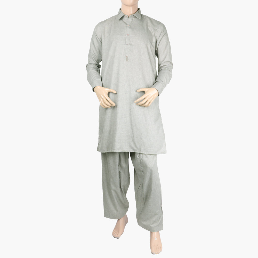 Eminent Men's Trim Fit Shalwar Suit - Light Green, Men's Shalwar Kameez, Eminent, Chase Value