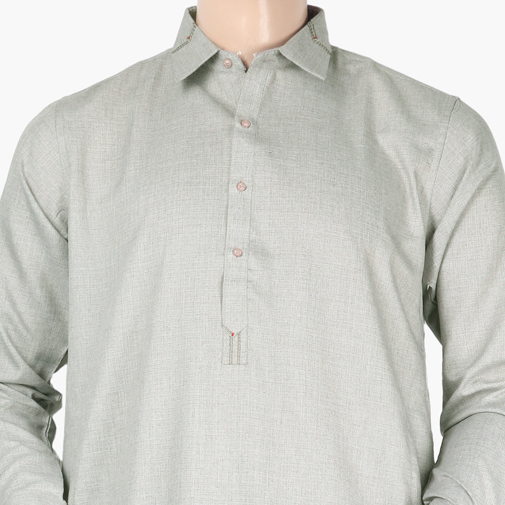 Eminent Men's Trim Fit Shalwar Suit - Light Green, Men's Shalwar Kameez, Eminent, Chase Value