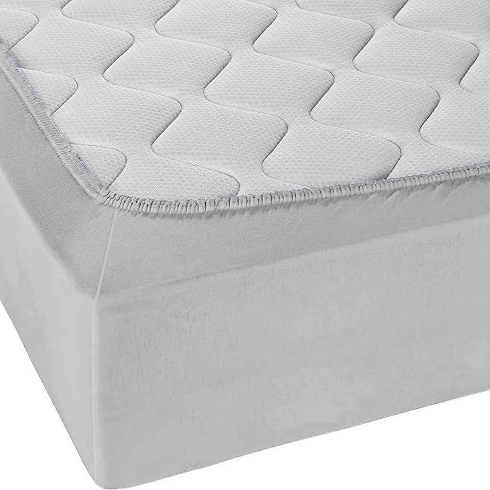 Single Bed Fitted Sheet Jersey - L-Grey, Single Size Bed Sheet, Chase Value, Chase Value