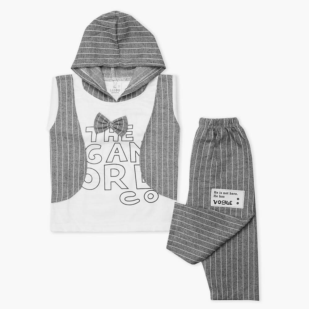 Newborn  Boys Suit - Light Grey, Newborn Boys Sets & Suits, Chase Value, Chase Value