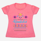 Girls Half Sleeves T-Shirt - Light Pink, Girls T-Shirts, Chase Value, Chase Value