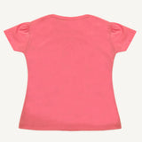 Girls Half Sleeves T-Shirt - Light Pink, Girls T-Shirts, Chase Value, Chase Value