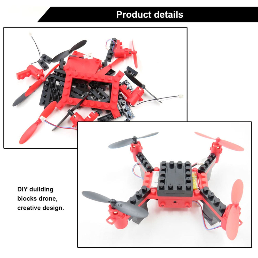 Robocraze Heliway 902 Series 6 Axis Quadcopter Kit, Remote Control, Chase Value, Chase Value