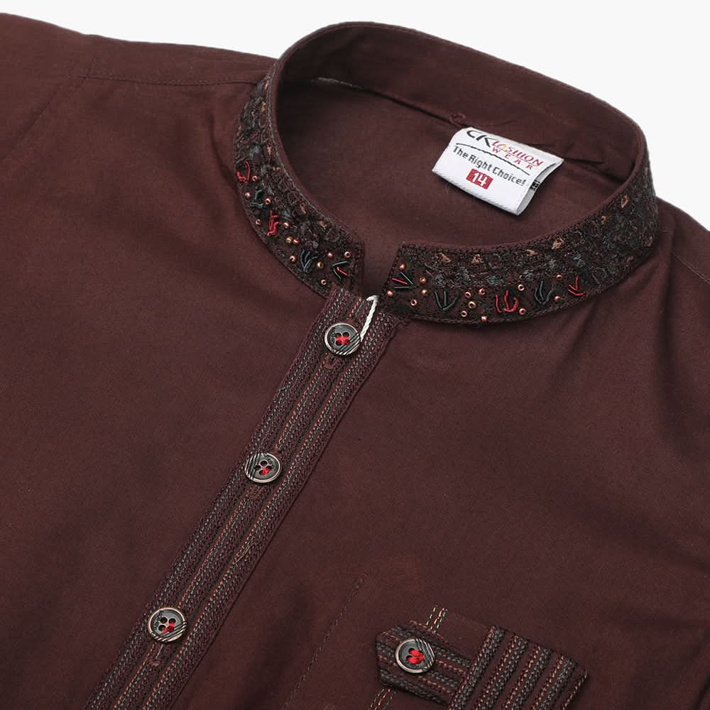 Boys Shalwar Suit - Maroon, Boys Shalwar Kameez, Chase Value, Chase Value