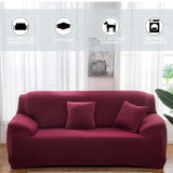 Sofa Cover 7 Seater Plain Jersey - Maroon, Decoration, Chase Value, Chase Value