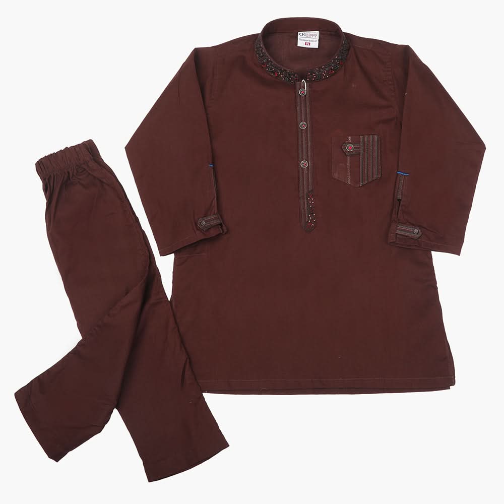 Boys Shalwar Suit - Maroon, Boys Shalwar Kameez, Chase Value, Chase Value
