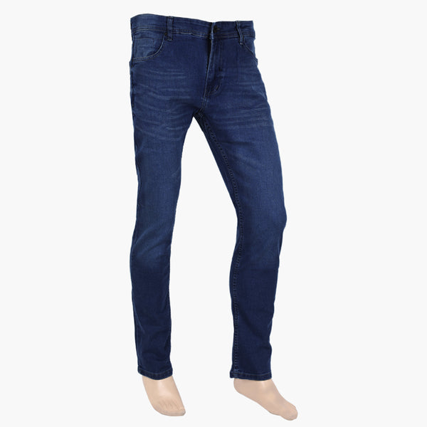 Men's Denim Pant - Navy Blue, Men's Casual Pants & Jeans, Chase Value, Chase Value