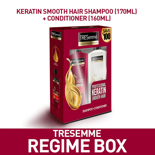 Tresemme Keratin Smooth Shampoo 170ml & Conditioner - Promo Pack