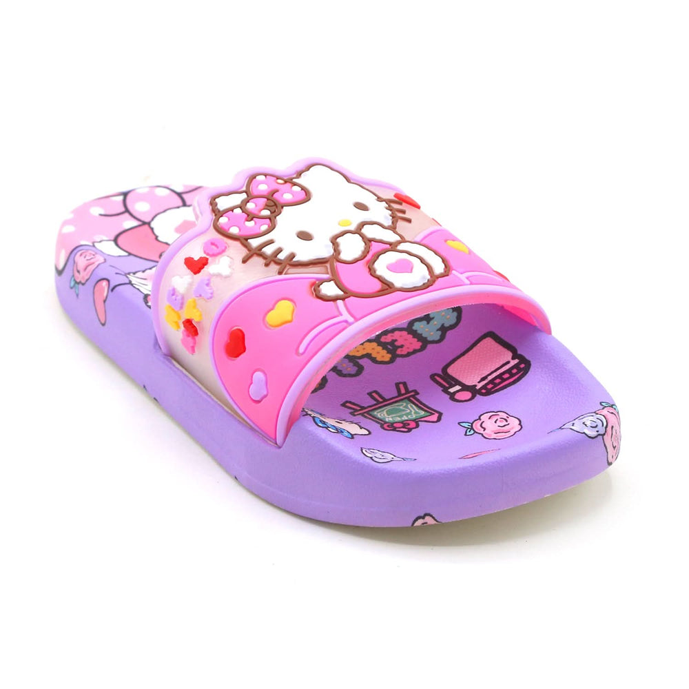 Girls Slider - Purple, Girls Slippers, Chase Value, Chase Value