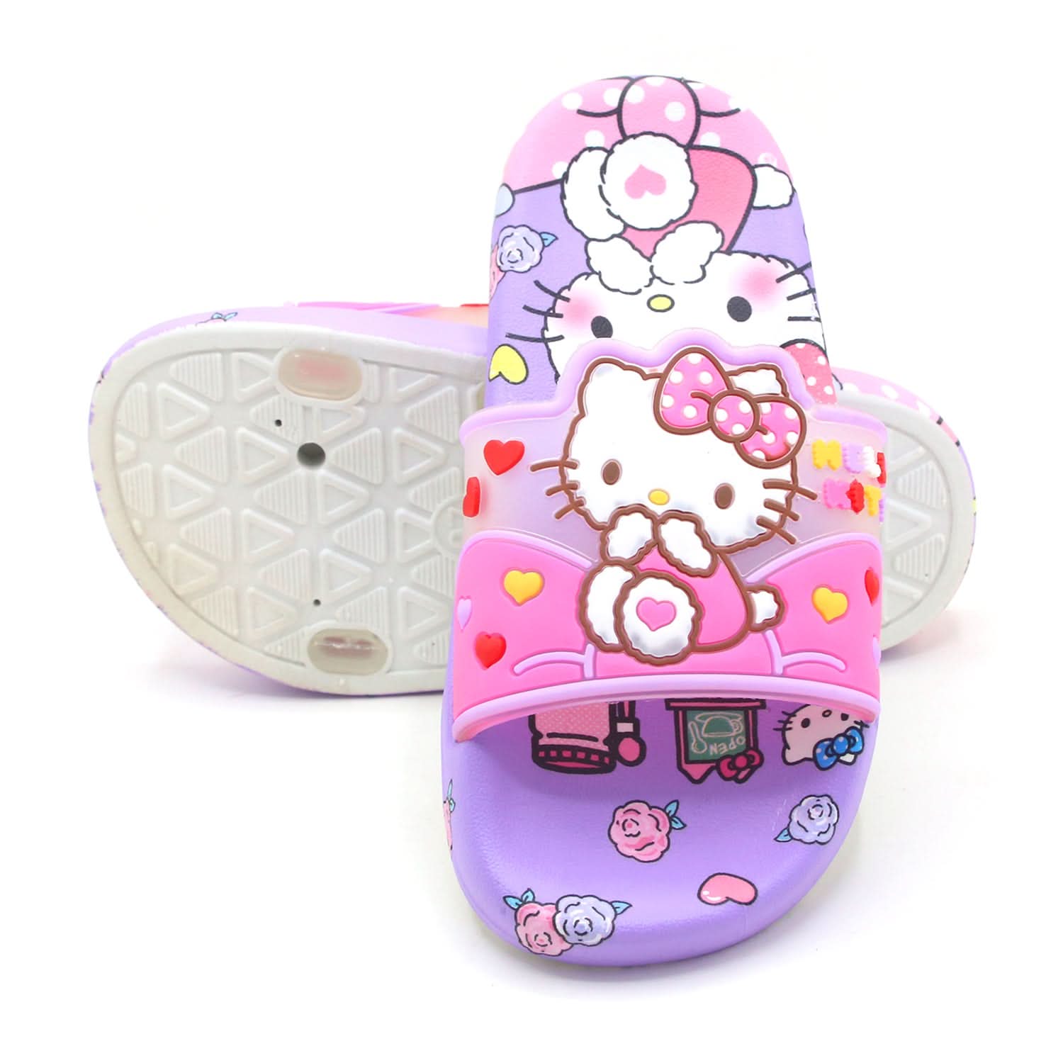 Girls Slider - Purple, Girls Slippers, Chase Value, Chase Value