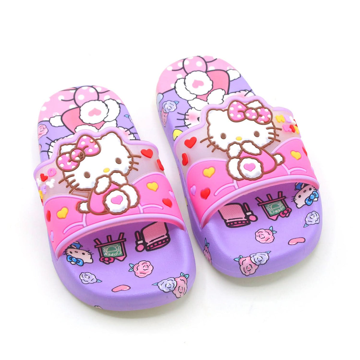 Girls Slider - Purple, Girls Slippers, Chase Value, Chase Value