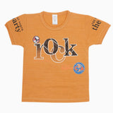 Boys Half Sleeves T-Shirt - Peach, Boys T-Shirts, Chase Value, Chase Value