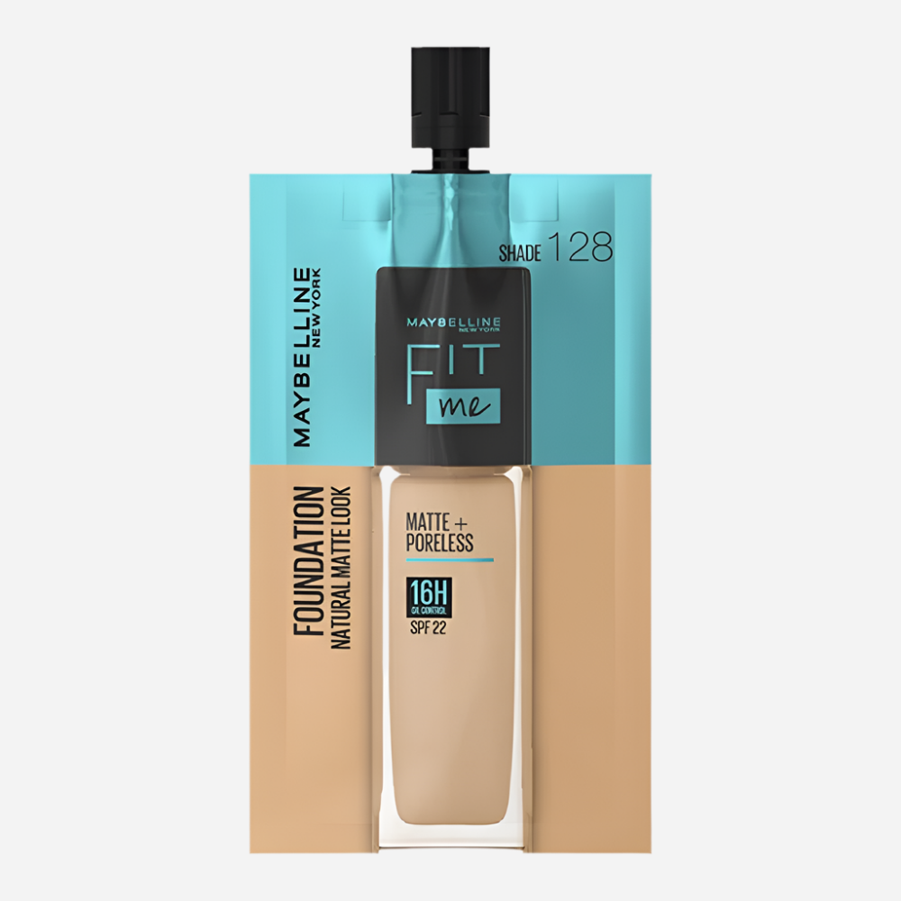 Maybelline Fit Me Foundation Sachet 2 Shades - 5 ML, Foundation, Maybelline, Chase Value