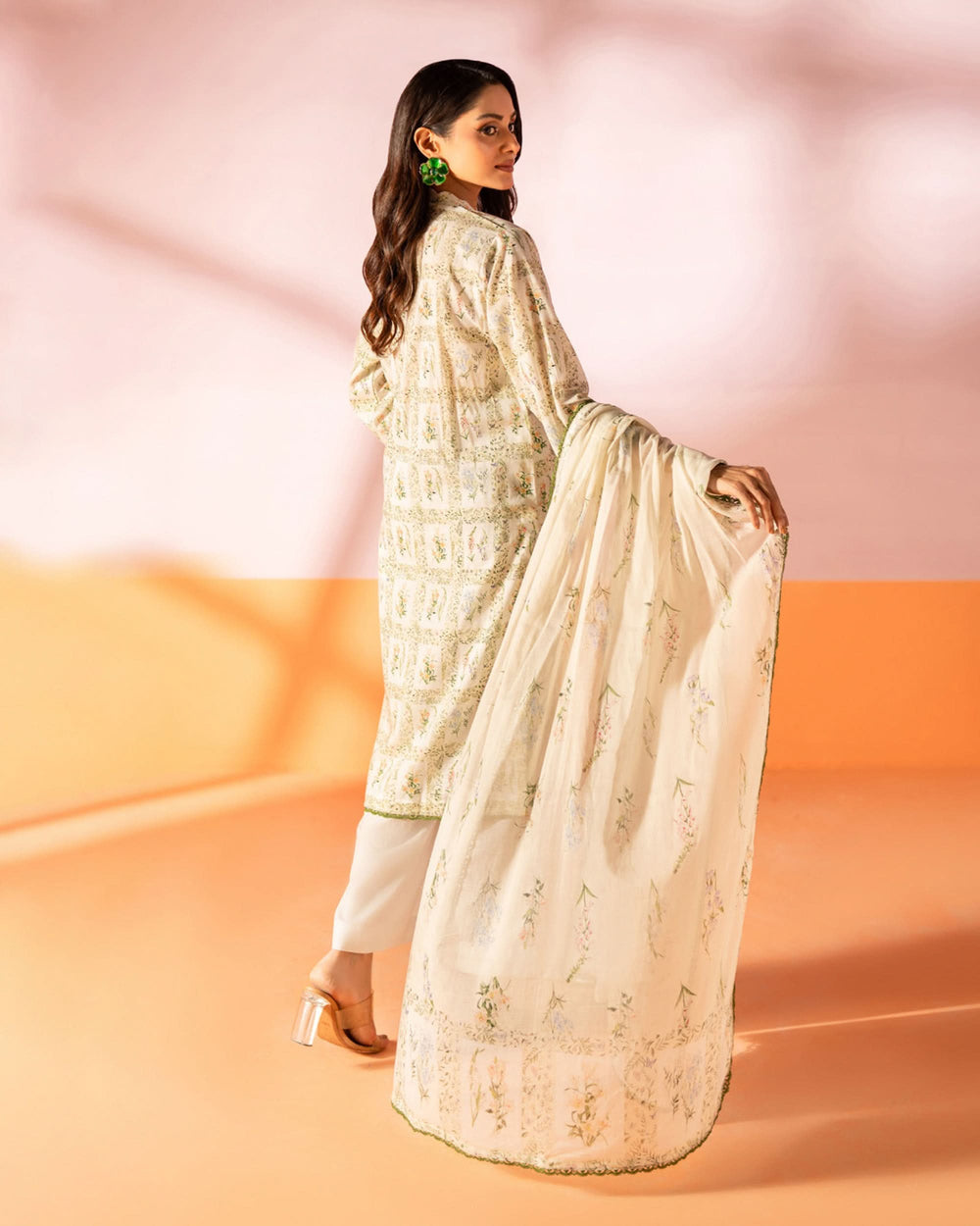 Salina Women’s 3PC Printed Suit-7, Women, 3Pcs Shalwar Suit, Chase Value, Chase Value
