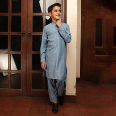 Eminent Boys Shalwar Suit - Blue