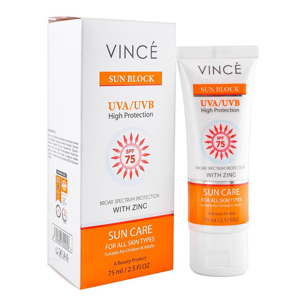 Vince Sun Block Spf-75 80ml