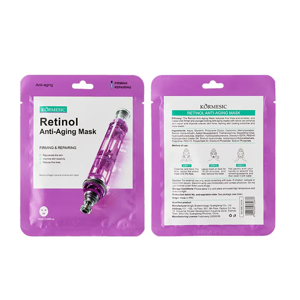 Kormesic Retinol Anti-Aging Face Mask 25ml, Facial Masks, Chase Value, Chase Value