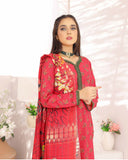 Nyasia By RA-Bin Hameeb Linen Cord's Printed Unstitched 3Pcs Suit - 8, Women, 3Pcs Shalwar Suit, Rana Arts, Chase Value