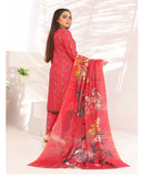 Nyasia By RA-Bin Hameeb Linen Cord's Printed Unstitched 3Pcs Suit - 8, Women, 3Pcs Shalwar Suit, Rana Arts, Chase Value